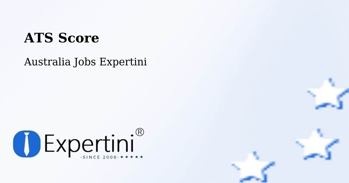 Resume ATS Score & Job Description Match Tool – Windale - Australia Jobs Expertini