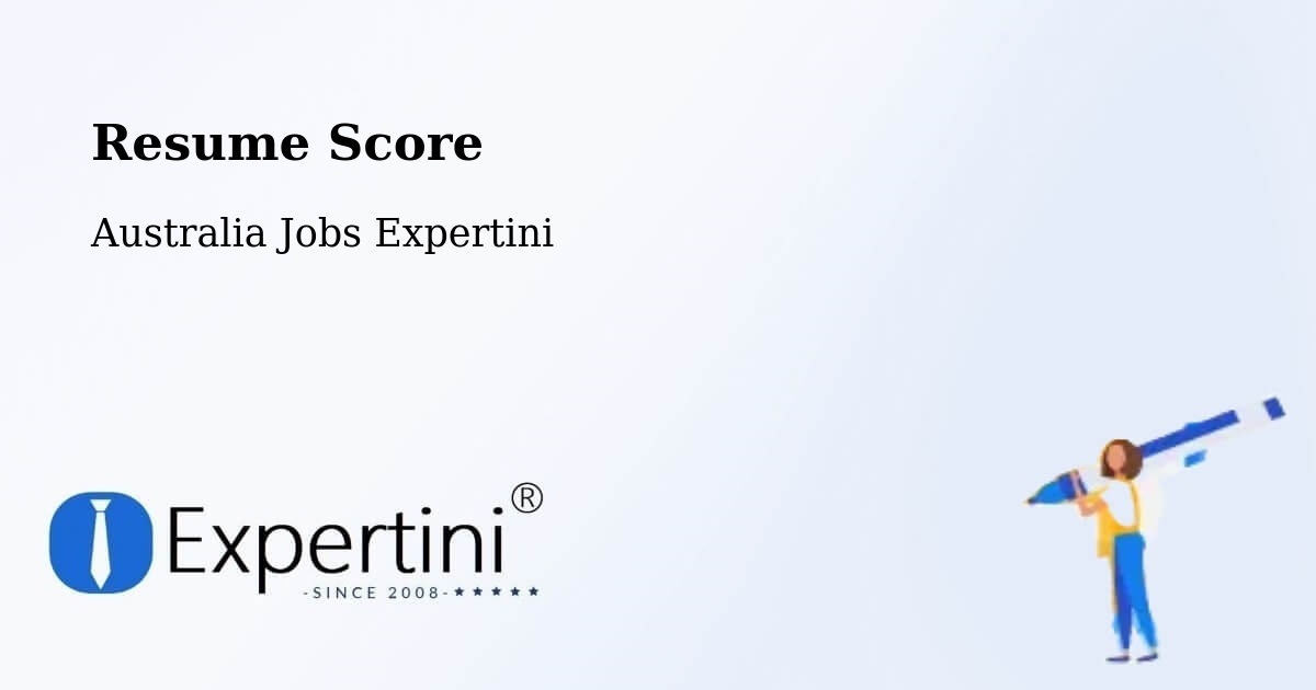 Resume Score & Job Description Match Tool – Windale - Australia Jobs Expertini